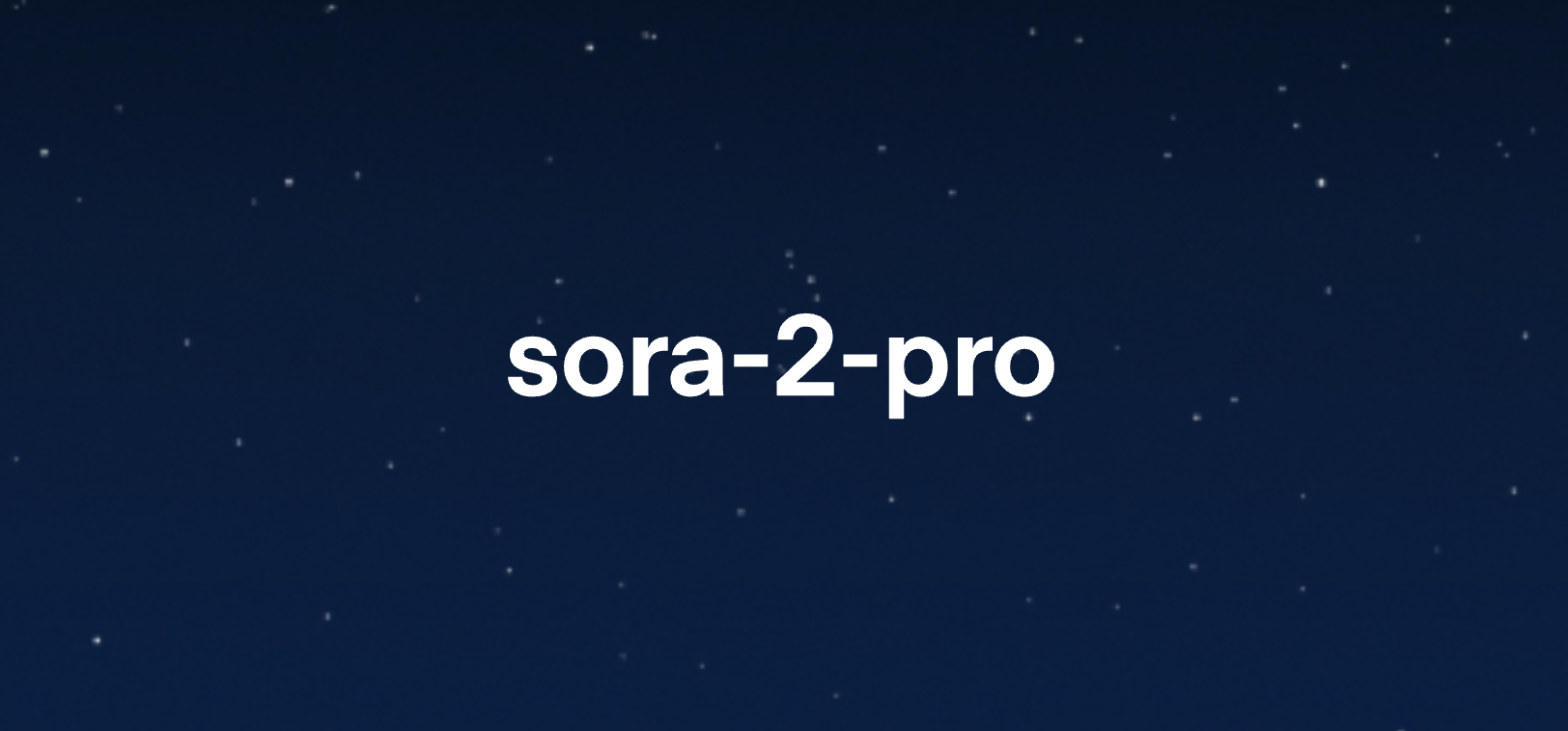 Sora 2 Pro