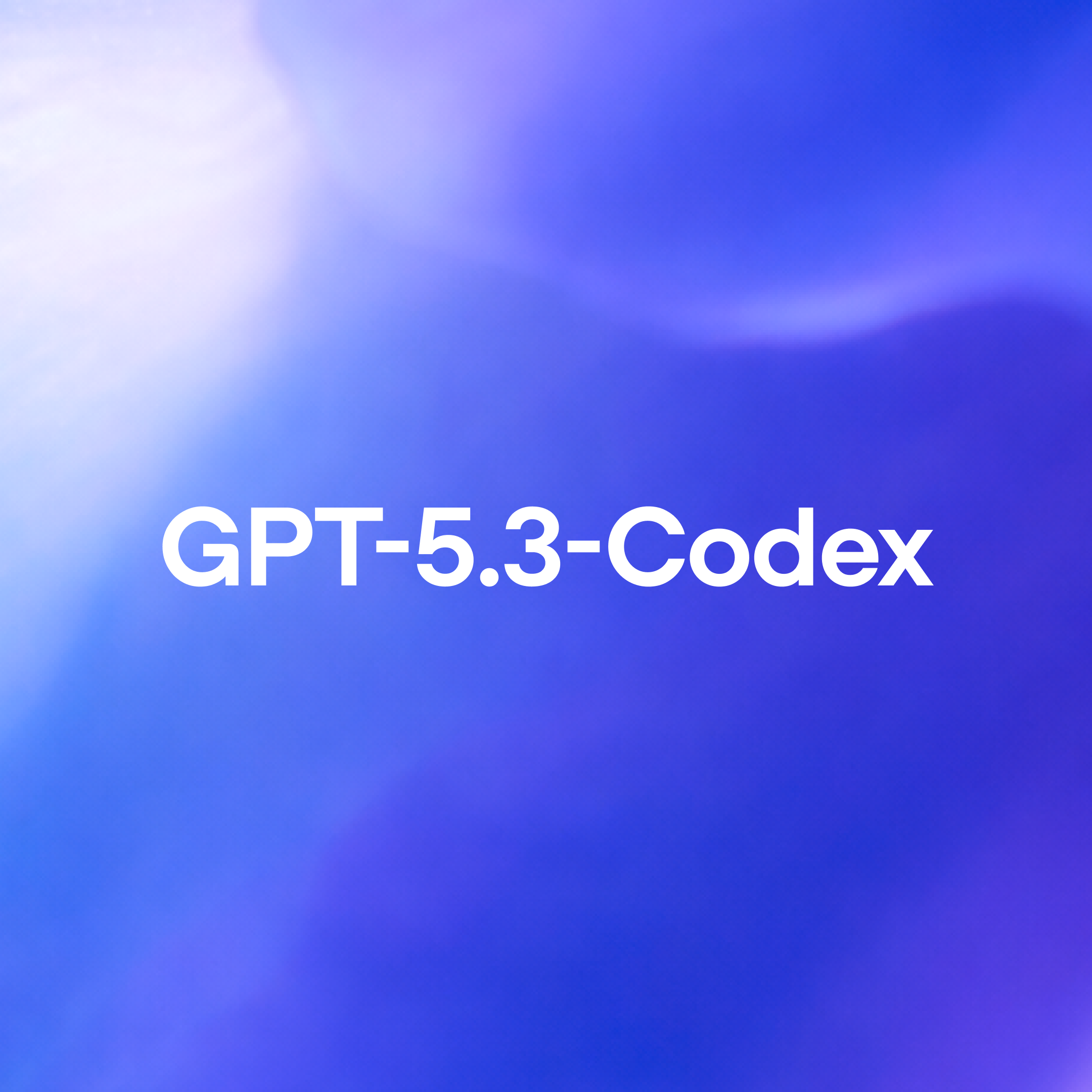 GPT-5.3 Codex